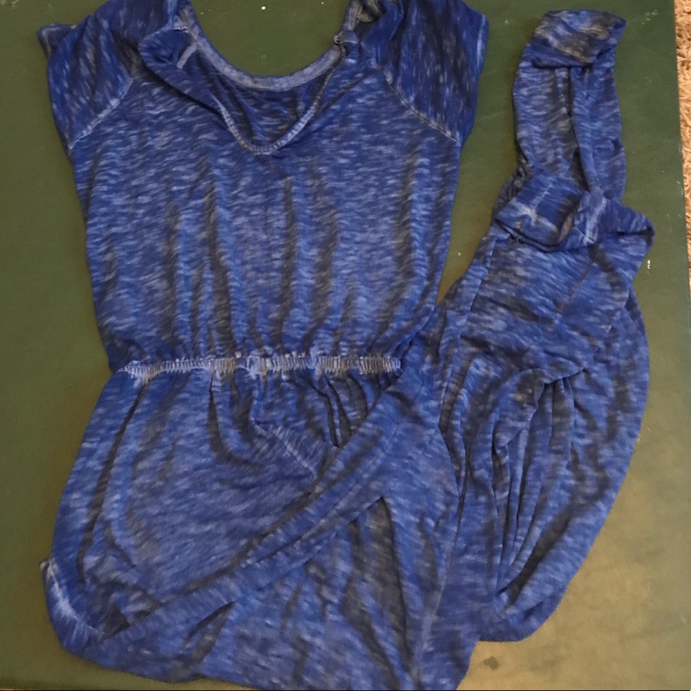 Blue romper